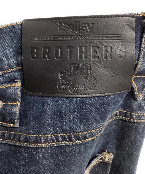 B.BALLSY（ボールジーブラザーズ）B.BALLSY (ボールジーブラザーズ) デニムパンツ インディゴ サイズ:SIZE Lの古着・服飾アイテム