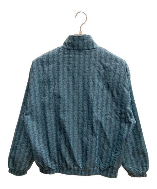 LACOSTE（ラコステ）LACOSTE (ラコステ) モノグラムジャカード撥水ジャケット ナイロンジャケット ブルー サイズ:FR 46/US Sの古着・服飾アイテム