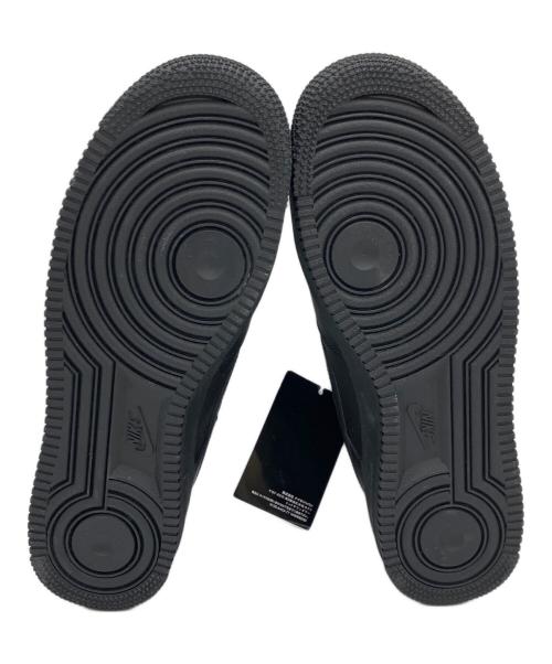 NIKE（ナイキ）NIKE (ナイキ) AIR FORCE1 LOW ブラック サイズ:US 9 未使用品の古着・服飾アイテム