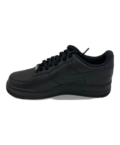 NIKE（ナイキ）NIKE (ナイキ) AIR FORCE1 LOW ブラック サイズ:US 9 未使用品の古着・服飾アイテム