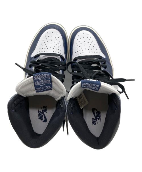 NIKE（ナイキ）NIKE (ナイキ) スニーカー ホワイト×ネイビー サイズ:SIZE 26.5cm 未使用品の古着・服飾アイテム