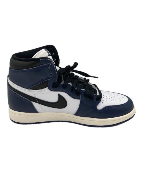 NIKE（ナイキ）NIKE (ナイキ) スニーカー ホワイト×ネイビー サイズ:SIZE 26.5cm 未使用品の古着・服飾アイテム