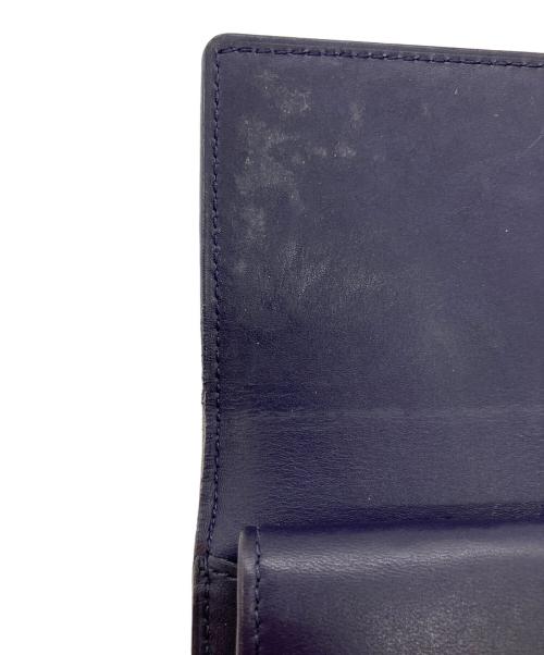 LOUIS VUITTON（ルイ ヴィトン）LOUIS VUITTON (ルイ ヴィトン) ヴェルニ　ポレトトレゾール・インターナショナル　長財布 ネイビーの古着・服飾アイテム