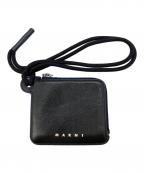 MARNIマルニ）の古着「コインケース」｜ブラック×ブルー