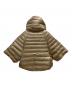 TATRAS (タトラス) MALE（マーレ）リバーシブルポンチョダウンジャケット ベージュ サイズ:SIZE S：27000円