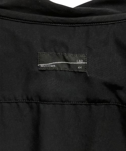 LAD MUSICIAN（ラッドミュージシャン）LAD MUSICIAN (ラッドミュージシャン) Bow Collar Shirt（ボウカラーシャツ） ブラック サイズ:SIZE 44の古着・服飾アイテム