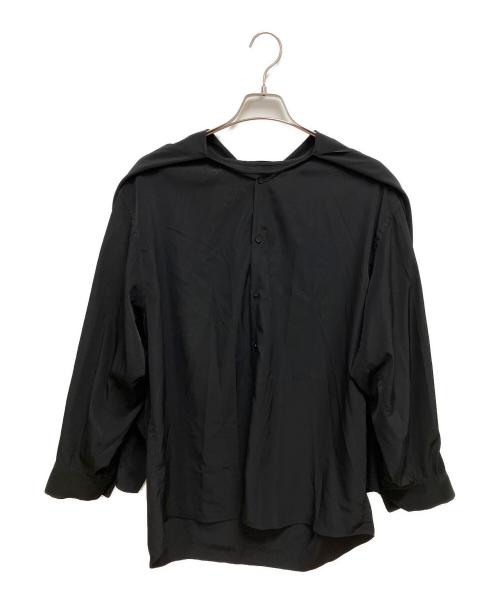 LAD MUSICIAN（ラッドミュージシャン）LAD MUSICIAN (ラッドミュージシャン) Bow Collar Shirt（ボウカラーシャツ） ブラック サイズ:SIZE 44の古着・服飾アイテム