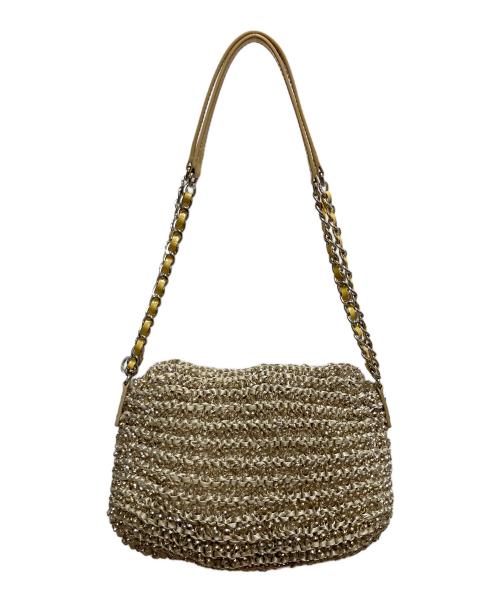 ANTEPRIMA（アンテプリマ）ANTEPRIMA (アンテプリマ) ワイヤーバッグ ショルダーバッグ ベージュの古着・服飾アイテム