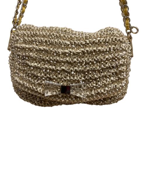 ANTEPRIMA（アンテプリマ）ANTEPRIMA (アンテプリマ) ワイヤーバッグ ショルダーバッグ ベージュの古着・服飾アイテム