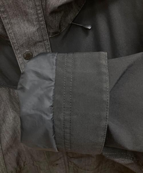 THE NORTH FACE（ザ ノース フェイス）THE NORTH FACE (ザ ノース フェイス) マウンテンライトデニムジャケット ブラック×グレー サイズ:SIZE Lの古着・服飾アイテム