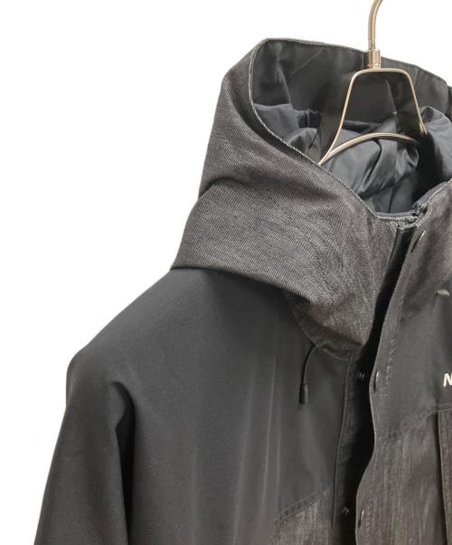 THE NORTH FACE（ザ ノース フェイス）THE NORTH FACE (ザ ノース フェイス) マウンテンライトデニムジャケット ブラック×グレー サイズ:SIZE Lの古着・服飾アイテム