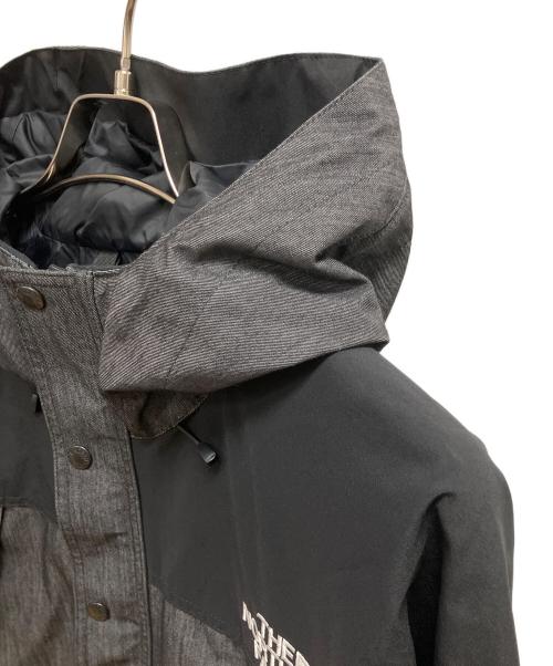 THE NORTH FACE（ザ ノース フェイス）THE NORTH FACE (ザ ノース フェイス) マウンテンライトデニムジャケット ブラック×グレー サイズ:SIZE Lの古着・服飾アイテム