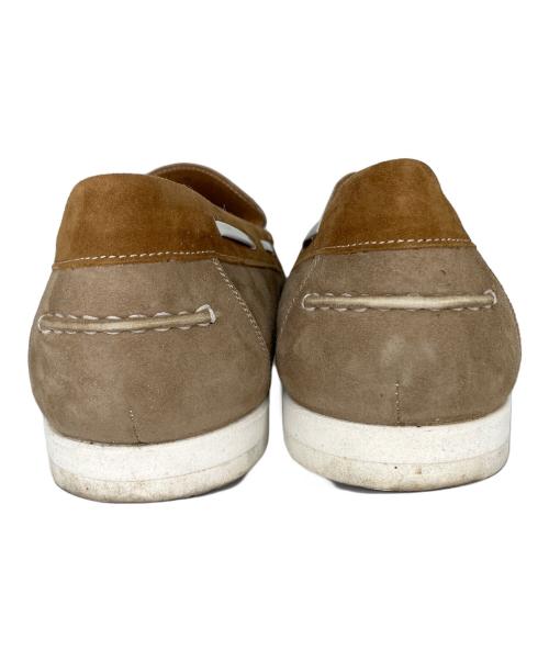 Ferrante（フェランテ）Ferrante (フェランテ) NAVY M CAMOSCIO スウェードデッキシューズ ベージュ サイズ:SIZE 8 Nr.8の古着・服飾アイテム