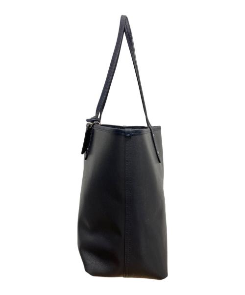 COACH（コーチ）COACH (コーチ) リバーシブルトートバッグ ネイビーの古着・服飾アイテム