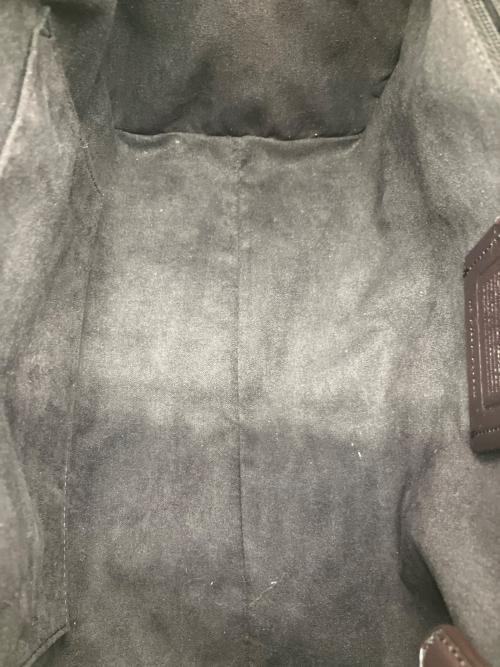 COACH（コーチ）COACH (コーチ) エレヴェイテッド ペブルド 2WAYバッグ ブラックの古着・服飾アイテム