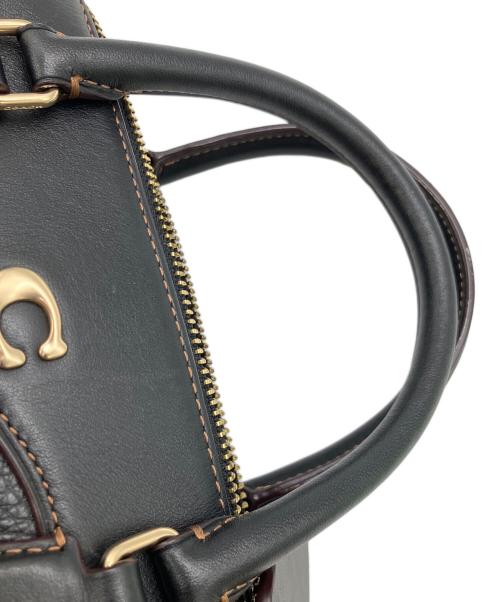 COACH（コーチ）COACH (コーチ) エレヴェイテッド ペブルド 2WAYバッグ ブラックの古着・服飾アイテム