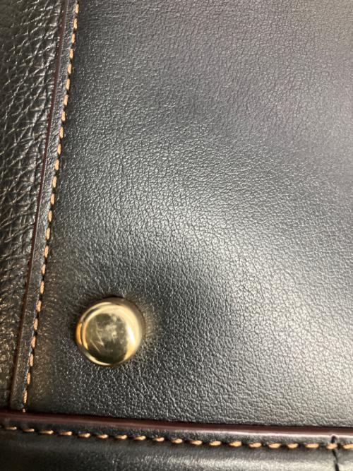 COACH（コーチ）COACH (コーチ) エレヴェイテッド ペブルド 2WAYバッグ ブラックの古着・服飾アイテム