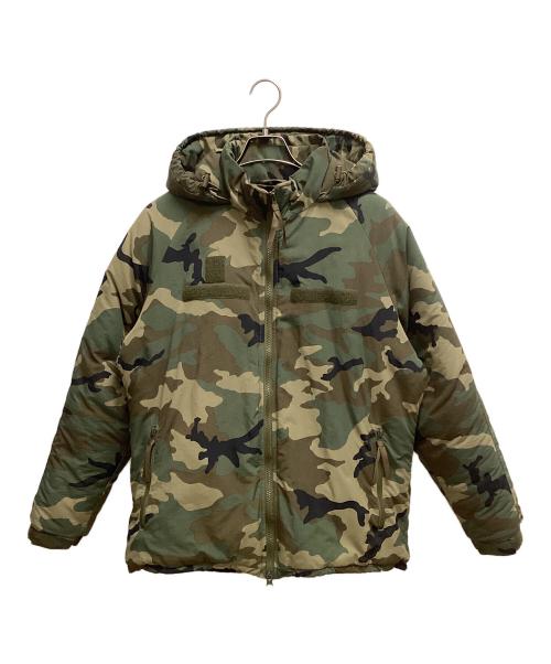 HOUSTON（ヒューストン）HOUSTON (ヒューストン) 中綿ジャケット カーキ サイズ:SIZE XLの古着・服飾アイテム