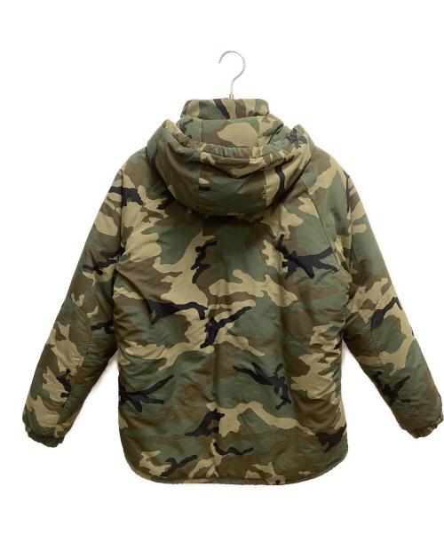 HOUSTON（ヒューストン）HOUSTON (ヒューストン) 中綿ジャケット カーキ サイズ:SIZE XLの古着・服飾アイテム