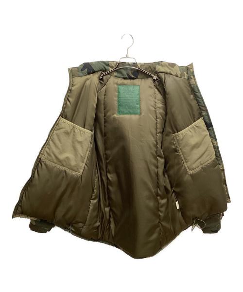 HOUSTON（ヒューストン）HOUSTON (ヒューストン) 中綿ジャケット カーキ サイズ:SIZE XLの古着・服飾アイテム