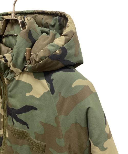 HOUSTON（ヒューストン）HOUSTON (ヒューストン) 中綿ジャケット カーキ サイズ:SIZE XLの古着・服飾アイテム