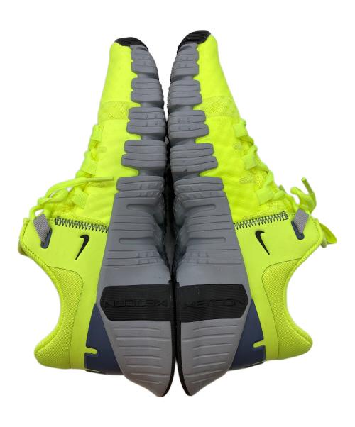 NIKE（ナイキ）NIKE (ナイキ) フリー メトコン 5 ボルト ウルフグレー ランニングシューズ イエロー×グレー サイズ:SIZE 27cmの古着・服飾アイテム