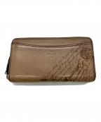 Berlutiベルルッティ）の古着「長財布」｜ライトブラウン