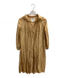 CHANEL（シャネル）の古着「カメリア フーデッドコート」｜ベージュ