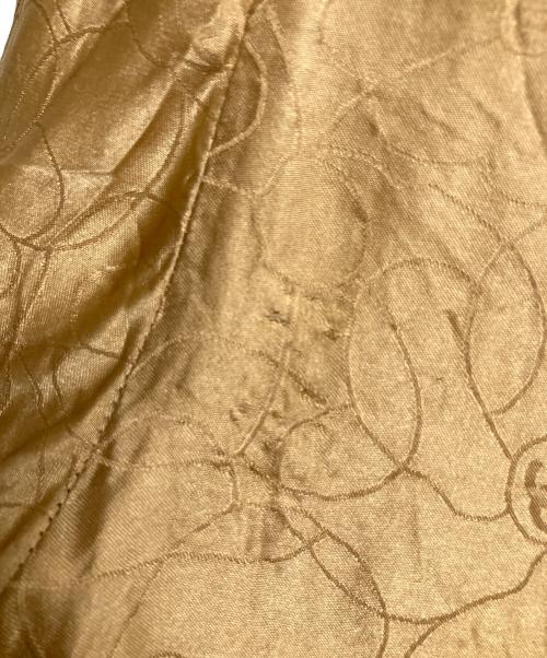 CHANEL（シャネル）CHANEL (シャネル) カメリア フーデッドコート ベージュ サイズ:SIZE 38の古着・服飾アイテム