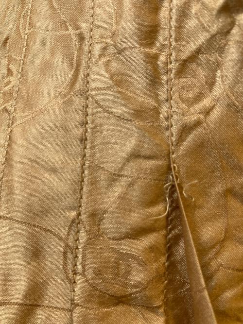 CHANEL（シャネル）CHANEL (シャネル) カメリア フーデッドコート ベージュ サイズ:SIZE 38の古着・服飾アイテム