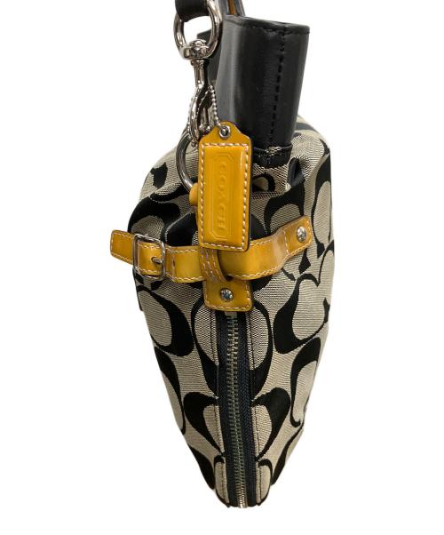 COACH（コーチ）COACH (コーチ) シグネチャー 2WAYショルダーバッグ ブラウンの古着・服飾アイテム