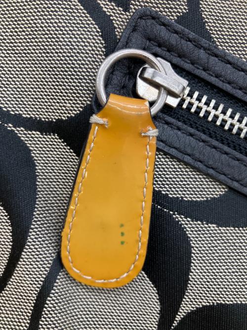 COACH（コーチ）COACH (コーチ) シグネチャー 2WAYショルダーバッグ ブラウンの古着・服飾アイテム