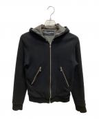 DOLCE & GABBANAドルチェ＆ガッバーナ）の古着「ジップパーカー」｜ブラック