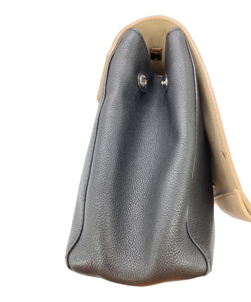 LOUIS VUITTON（ルイ ヴィトン）LOUIS VUITTON (ルイ ヴィトン) ロックミー2 カルターブル 2WAYバッグ ブラック×ベージュの古着・服飾アイテム