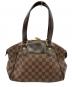 LOUIS VUITTON (ルイ ヴィトン) ダミエ ヴェローナPM ハンドバッグ ブラウン：73000円