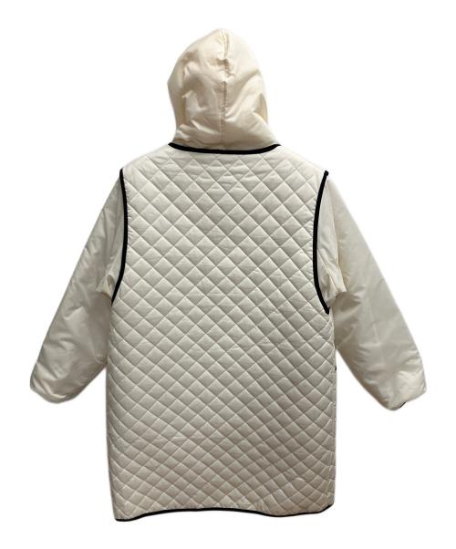 UNIVERSAL OVERALL（ユニバーサルオーバーオール）UNIVERSAL OVERALL (ユニバーサルオーバーオール) BARNYARDSTORM (バンヤードストーム) キルティング4wayコート ベージュ サイズ:SIZE 2の古着・服飾アイテム