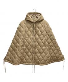 TAION（タイオン）の古着「ミリタリー ダウンケープ」｜ベージュ