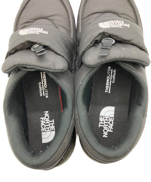 THE NORTH FACE（ザ ノース フェイス）THE NORTH FACE (ザ ノース フェイス) NUPTSE LOAFER スリッポン ブラック サイズ:SIZE 25cmの古着・服飾アイテム