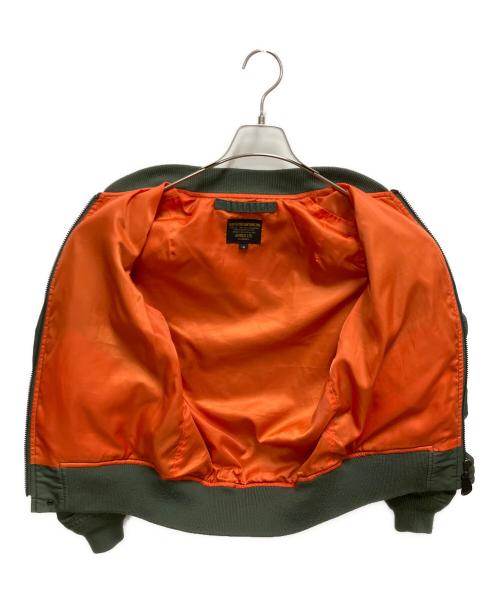 AVIREX（アヴィレックス）AVIREX (アヴィレックス) L-2B コマーシャルロゴジャケット グリーン サイズ:SIZE Sの古着・服飾アイテム