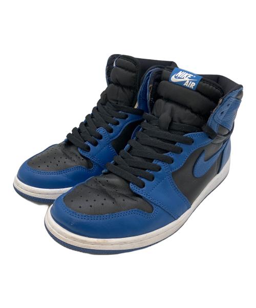 NIKE（ナイキ）NIKE (ナイキ) Air Jordan 1 Retro High OG（エアジョーダン1 レトロハイオリジナル） ネイビー×ブラック サイズ:SIZE 28cmの古着・服飾アイテム