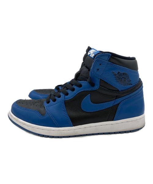 NIKE（ナイキ）NIKE (ナイキ) Air Jordan 1 Retro High OG（エアジョーダン1 レトロハイオリジナル） ネイビー×ブラック サイズ:SIZE 28cmの古着・服飾アイテム