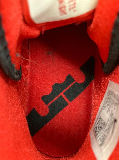 NIKE（ナイキ）NIKE (ナイキ) LEBRON XVII GRAFFITI ハイカットスニーカー ホワイト×レッド サイズ:SIZE 27cmの古着・服飾アイテム