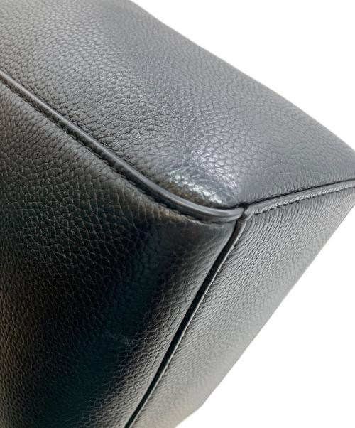 TORY BURCH（トリーバーチ）TORY BURCH (トリーバーチ) マックグロースモールバケットバッグ 2WAYバッグ ブラックの古着・服飾アイテム