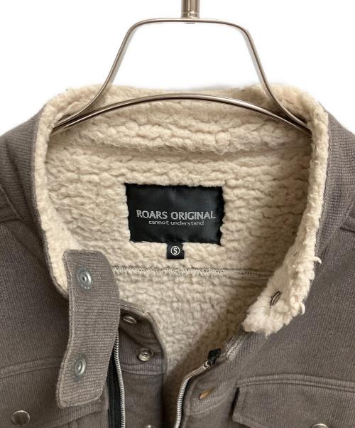 ROARS ORIGINAL（ローアズオリジナル）ROARS ORIGINAL (ローアズオリジナル) ボアジャケット ブラック サイズ:SIZE Sの古着・服飾アイテム