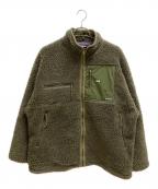 THE NORTH FACEザ ノース フェイス）の古着「Wool Boa Fleece Field Jacket（ウールボアフリースフィールドジャケット）」｜グリーン