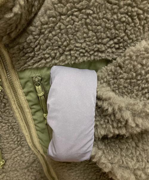 THE NORTH FACE（ザ ノース フェイス）THE NORTH FACE (ザ ノース フェイス) Wool Boa Fleece Field Jacket（ウールボアフリースフィールドジャケット） グリーン サイズ:SIZE Lの古着・服飾アイテム