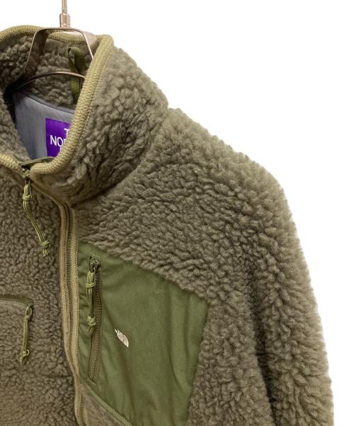 THE NORTH FACE（ザ ノース フェイス）THE NORTH FACE (ザ ノース フェイス) Wool Boa Fleece Field Jacket（ウールボアフリースフィールドジャケット） グリーン サイズ:SIZE Lの古着・服飾アイテム