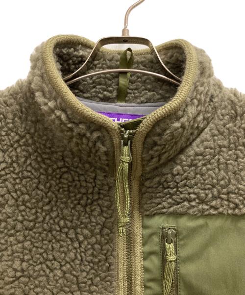 THE NORTH FACE（ザ ノース フェイス）THE NORTH FACE (ザ ノース フェイス) Wool Boa Fleece Field Jacket（ウールボアフリースフィールドジャケット） グリーン サイズ:SIZE Lの古着・服飾アイテム