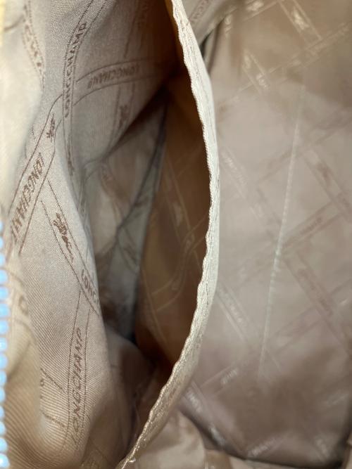 LONGCHAMP（ロンシャン）LONGCHAMP (ロンシャン) ハンドバッグ ベージュの古着・服飾アイテム