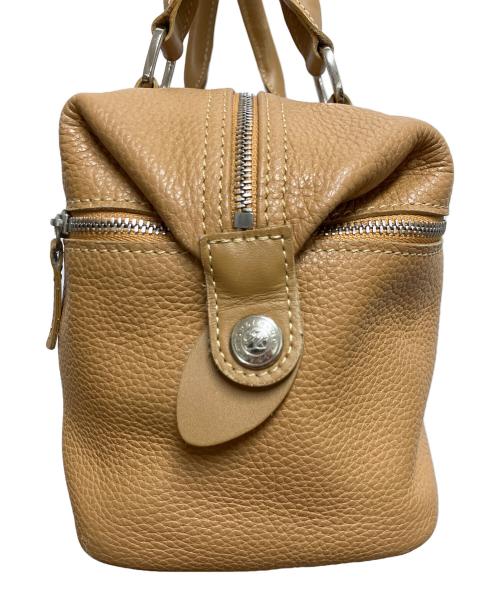 LONGCHAMP（ロンシャン）LONGCHAMP (ロンシャン) ハンドバッグ ベージュの古着・服飾アイテム